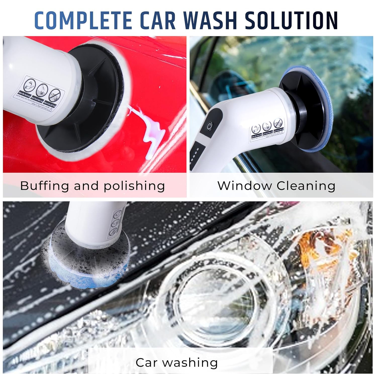 9 in 1 Electric Cleaning Brush – Multi-Surface Power Scrubber with Dual Speeds