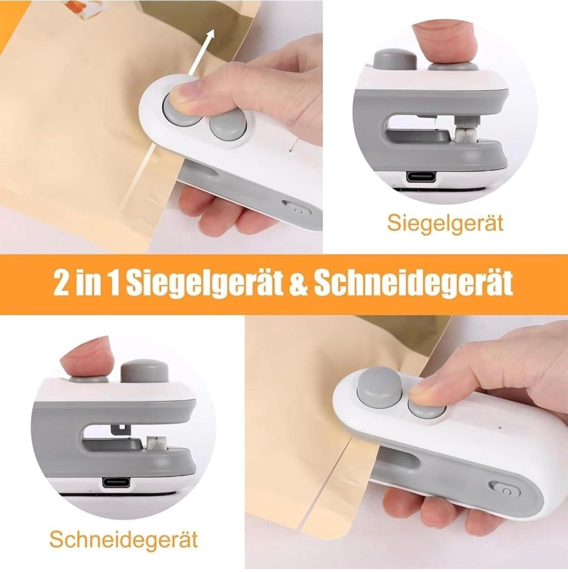 Portable sealing machine