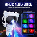 Astronaut Galaxy Projector with Remote Control – 360° Adjustable Timer Kids Astronaut Nebula Night Light