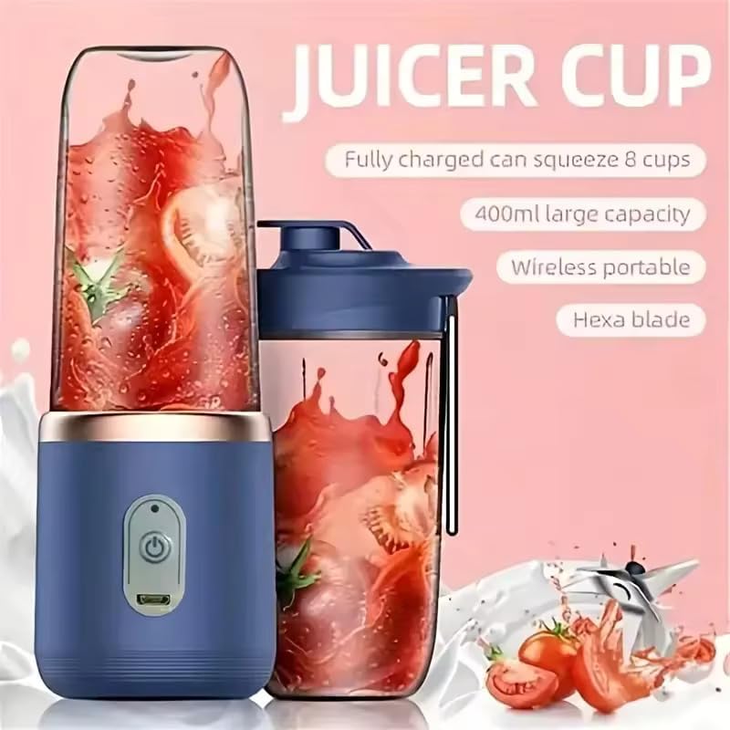 Portable blender electric juicer mixer