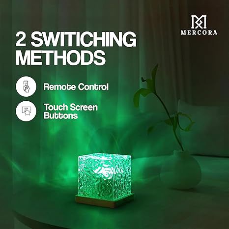 Lights Lamp Romantic Warm Ocean Wave Night Light for Bedroom