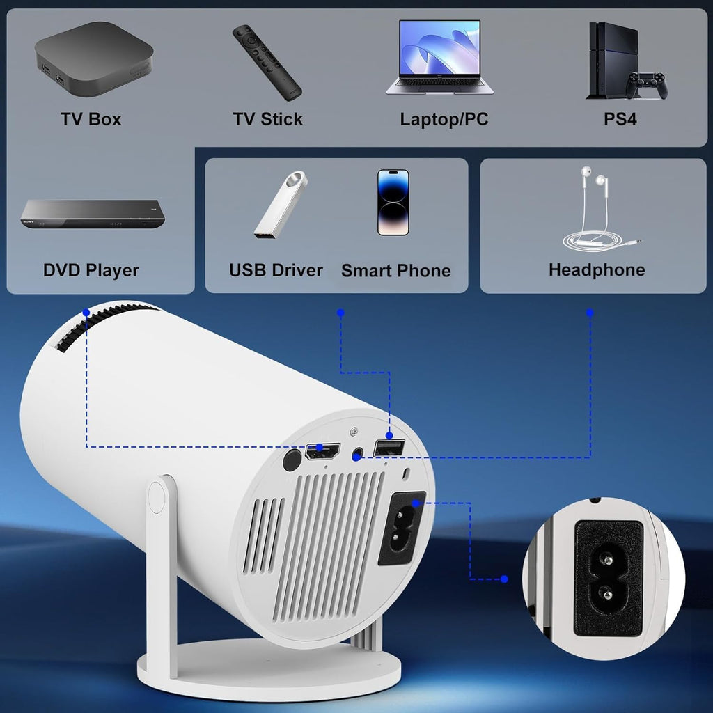 Portable Smart 4K Projector